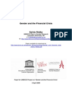 Gender and The Financial Crisis: UNESCO Chair in Gender Research Lancaster University, UK