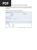 Adding An Attachments Table Using Personalization