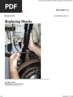 Popular Mechanics - Replacing Shocks