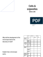 Cell Organelle Booklet PDF