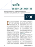 La Formacion de Los Supercontinentes