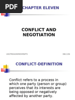 Chapter Eleven: Conflict and Negotiation