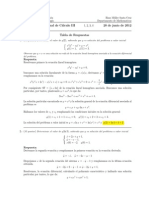 Corrección Examen de Mesa Cálculo III, 17 de Diciembre de 2014