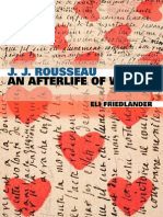 Eli Friedlander-J J Rousseau - An Afterlife of Words-Harvard University Press (2004)