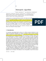 An Adaptive Metropolis Algorithm: 1350 7265 # 2001 ISI/BS