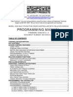 Programming Manual