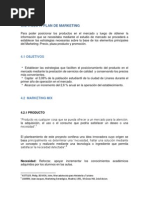 Capitulo IV Plan de Marketing Extracto