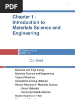 Introduction To Materials Science and Engineering: DR Halina Misran METB 113