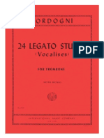 24 Legato Studies (Vocalises For Trombone)