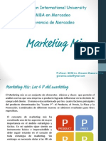 Marketing Mix PDF