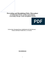 Preventing and Disciplining Police Misconduct