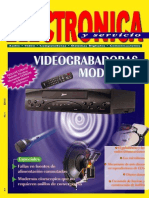 Electronica y Servicio N°4-Videograbadoras Modernas