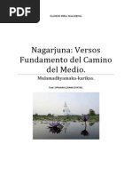 Nagarjuna Versos Fundamendo Del Camino Del Medio.