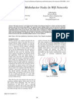 Detection of Misbehavior Nodes in Wifi Networks