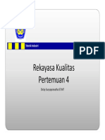 Rekayasa Kualitas Rekayasa Kualitas Pertemuan 4: Teknik Industri