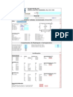 Planilha de Dimensionamento Pilar Metálico