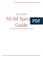 NUM Survival Guide 2013-2014 PDF