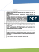 Environmental Management - Population Revision 