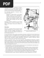 Ergonomics: Ergonomics Is The Science of Designing The Workplace