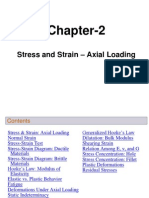 Chapter-2: Stress and Strain - Axial Loading