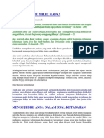 Ketabahan Itu Milik PDF