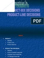 Product Mix&Line Decisions