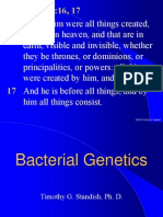 Bacterial Genetics