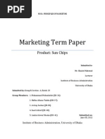 Marketing Term Paper