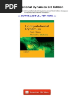 Computational Dynamics 3rd Edition 773565