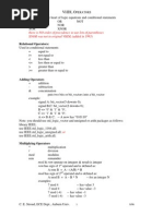 VHDL O: There Is NO Order of Precedence So Use Lots of Parentheses XNOR Was Not in Original VHDL (Added in 1993)