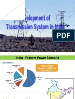 Presentation by Pgcil Development of Transmission System in India Foir Workshop at Goa 21 10 2013