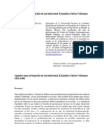 Apuntes para La Biografía de Un Intelectual Estanislao Zuleta 1935 1990