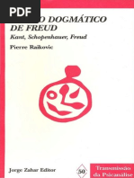 Pierre Raikovic - O Sono Dogmático de Freud - Kant, Schopenhauer, Freud