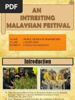 An Intresting Malaysian Festival - Nurul Husna