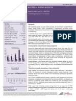 Pakistan Cables Limited: Electrical Goods in Focus