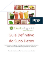 Guia Definitivo Do Suco Detox Cecilia Paganini