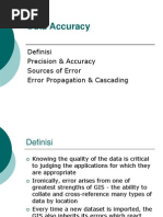 GIS Ketepatan Data - Week 9