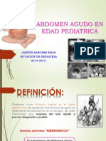 Abdomen Agudo PEDIATRIA