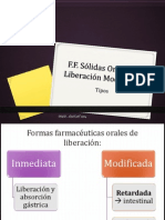 2 Formas Farmacéuticas Sólidas Orales de Liberación Modificada 2014