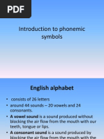 Introduction To Phonemic Symbols