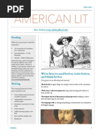 American Lit Syllabus