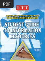 Student Petroleum Handbook