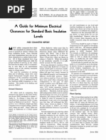 A Guide For Minimun Electrical Clearances For Standard Basic Insulation Levels PDF