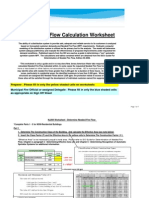 Fire Flow Calculator Worksheet 2011