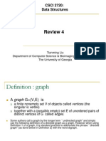 Review 4: CSCI 2720: Data Structures