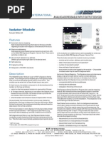 13 - SIGA IM - Isolator Module PDF