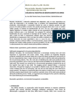 Gestão de Resíduos Sólidos Na Indústria de Beneficiamento de Arroz