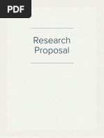 Master Research Proposal