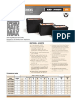 Datasheet C&D Ups (Bateria) High Rate Max Ingles