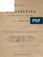 Manual de Agricultura PT Clasele Primare 1869